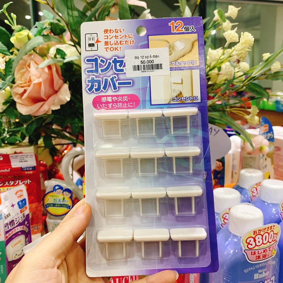SET 12 NÚT BỊT Ổ ĐIỆN GIỮ AN TOÀN CHO BÉ