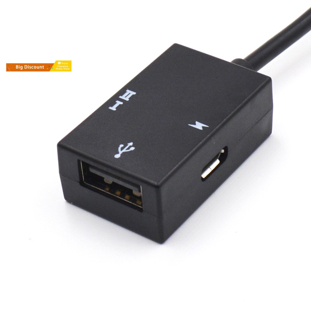 Dây cáp chuyển đổi cổng USB OTG sang Micro USB cho điện thoại , máy tính bảng , máy tính