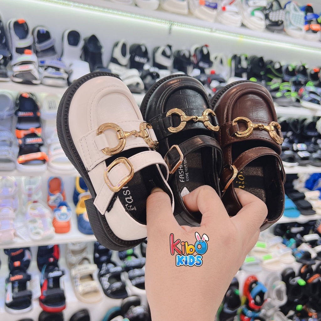 Giày Búp Bê Da Mềm Kiểu Dáng Đáng Yêu Cho Bé Gái  2-16 Tuổi BB447