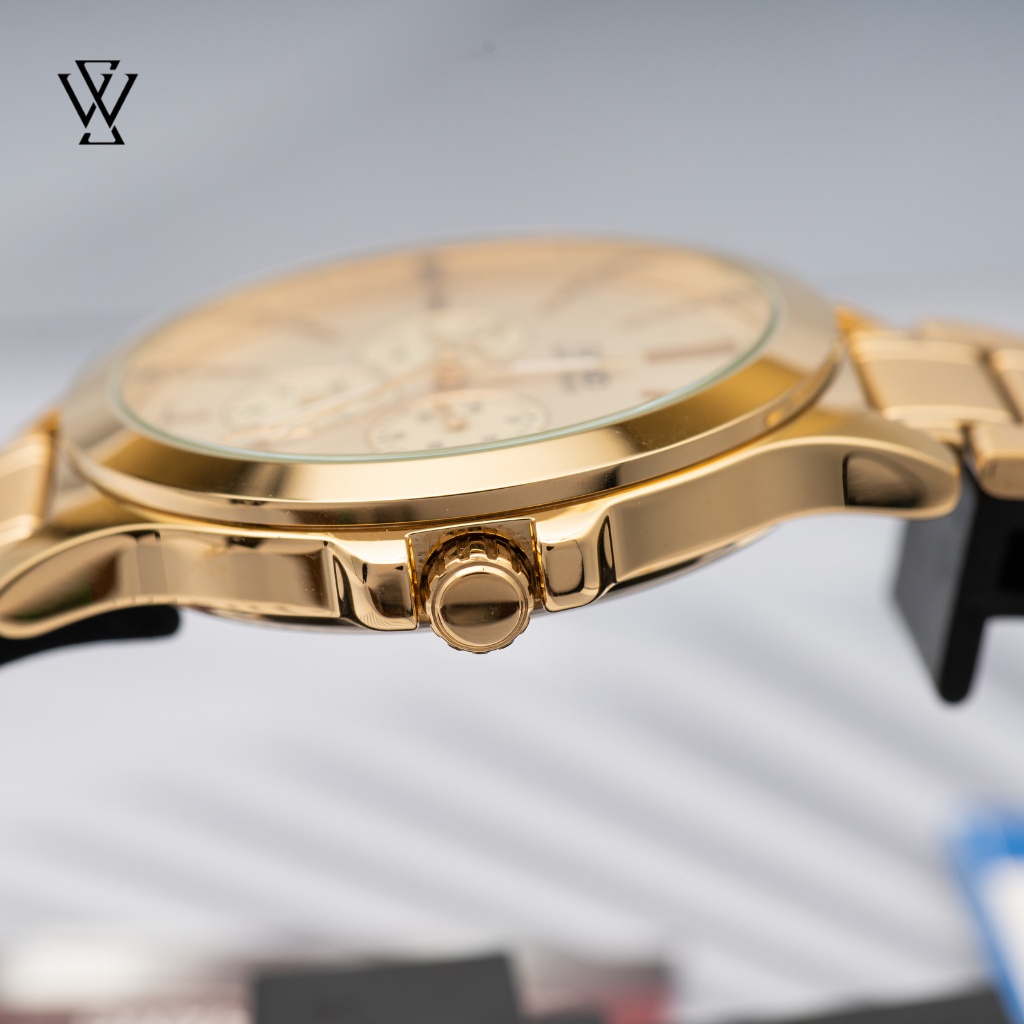 Đồng Hồ Quartz Nam Casio WATCHSTORE MTP-V300G-9AUDF Thiết Kế Kính Khoáng 41.5mm, Dây Kim Loại, Vỏ Thép Không Gỉ