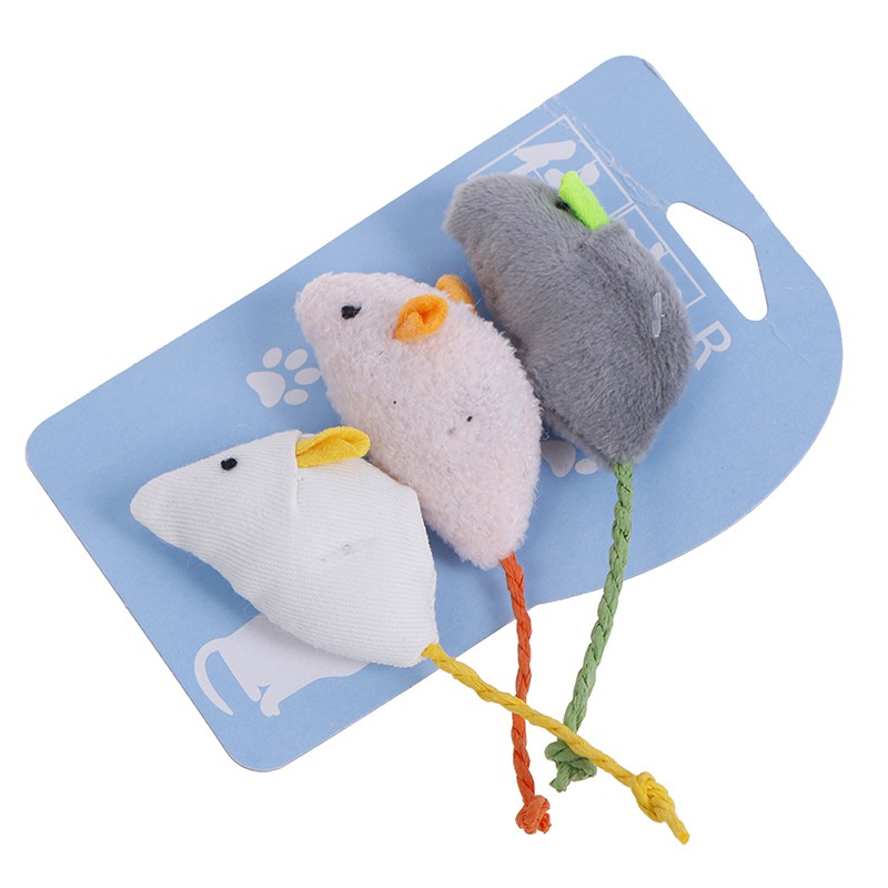 Hl Set 3 Đồ Chơi Cho Mèo Giả