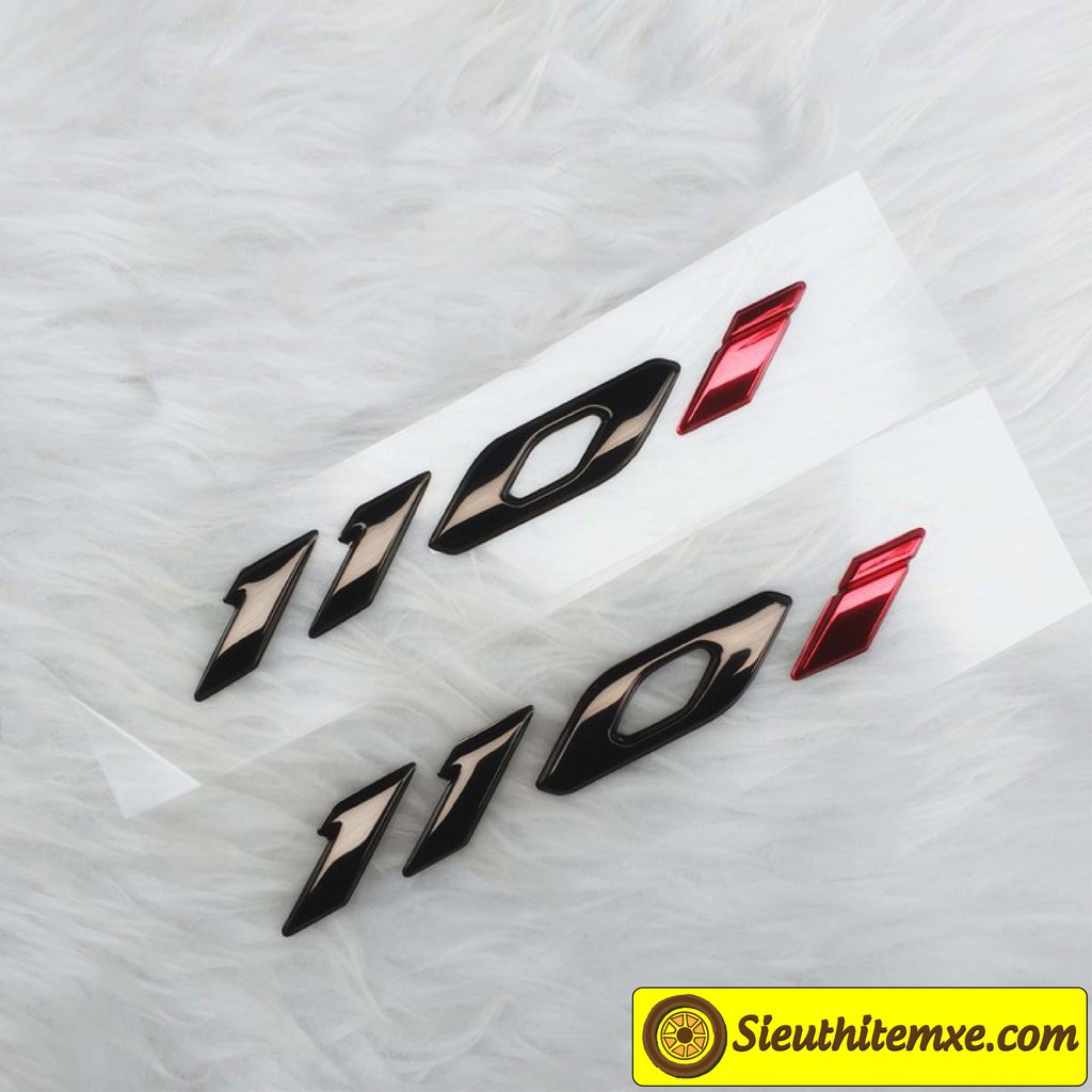 TEM CHỮ NỔI SỐ 110i HÀNG ZIN SIÊU BỀN SIÊU NÉT