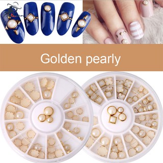Chi tiết hạt ngọc trai 3D trang trí móng tay làm Nail thiết kế DIY cao cấp