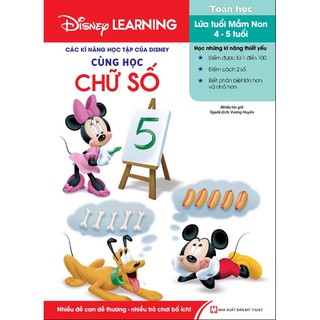 Sách - Các kỹ năng học tập của Disney - Cùng Học Chữ Số