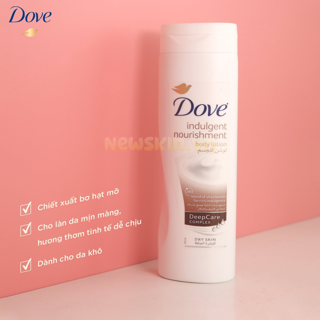 Dưỡng thể dưỡng ẩm da Body Lotion Dove 400ml