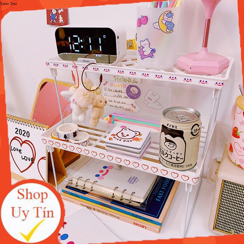 (Video Review) Kệ Đựng Mỹ Phẩm, Bút Viết, Đồ Cá Nhân Để Bàn Gấp Gọn Đa Năng