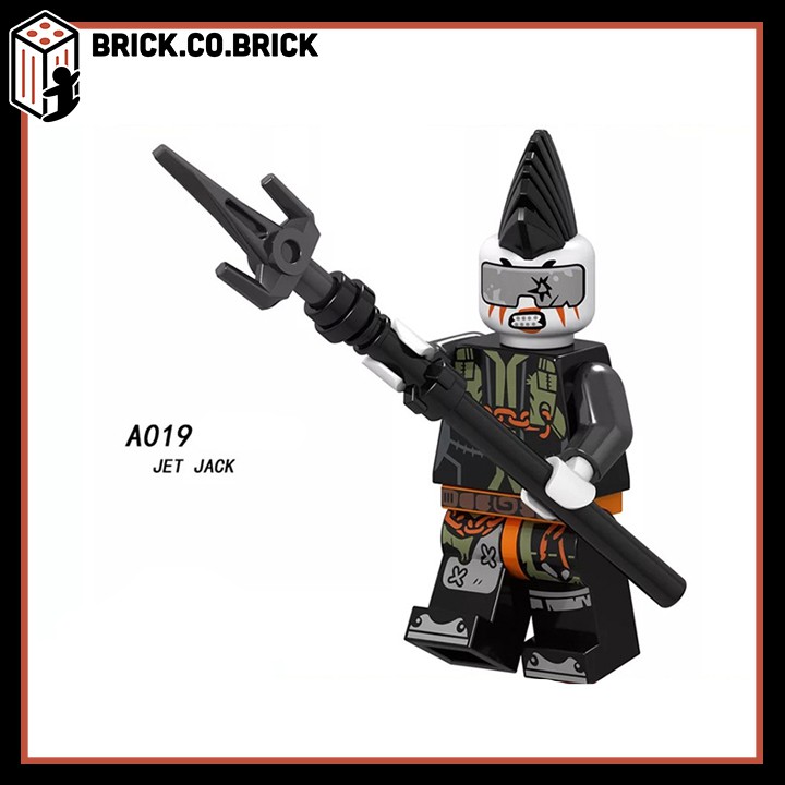 Lego Ninja Phantom Đồ Chơi Lắp Ráp Minifigure Và Non Lego Nhân Vật Hồ Ly Samurai Akita Zane Nya Kai Jay A017-A024