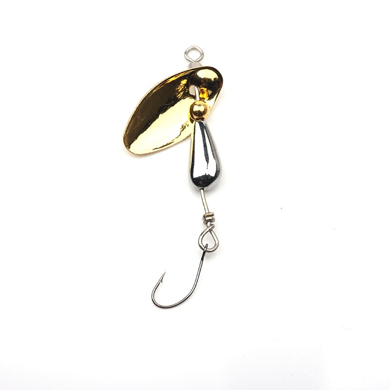 Mồi câu cá spnner nhân tạo bằng đồng 5.5cm / 2.8g