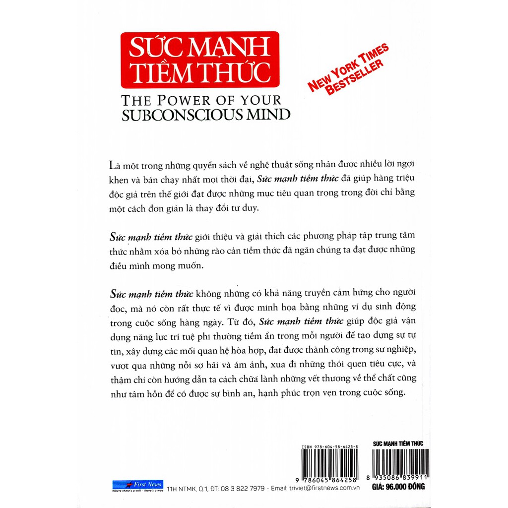 Sách Sức Mạnh Tiềm Thức | BigBuy360 - bigbuy360.vn