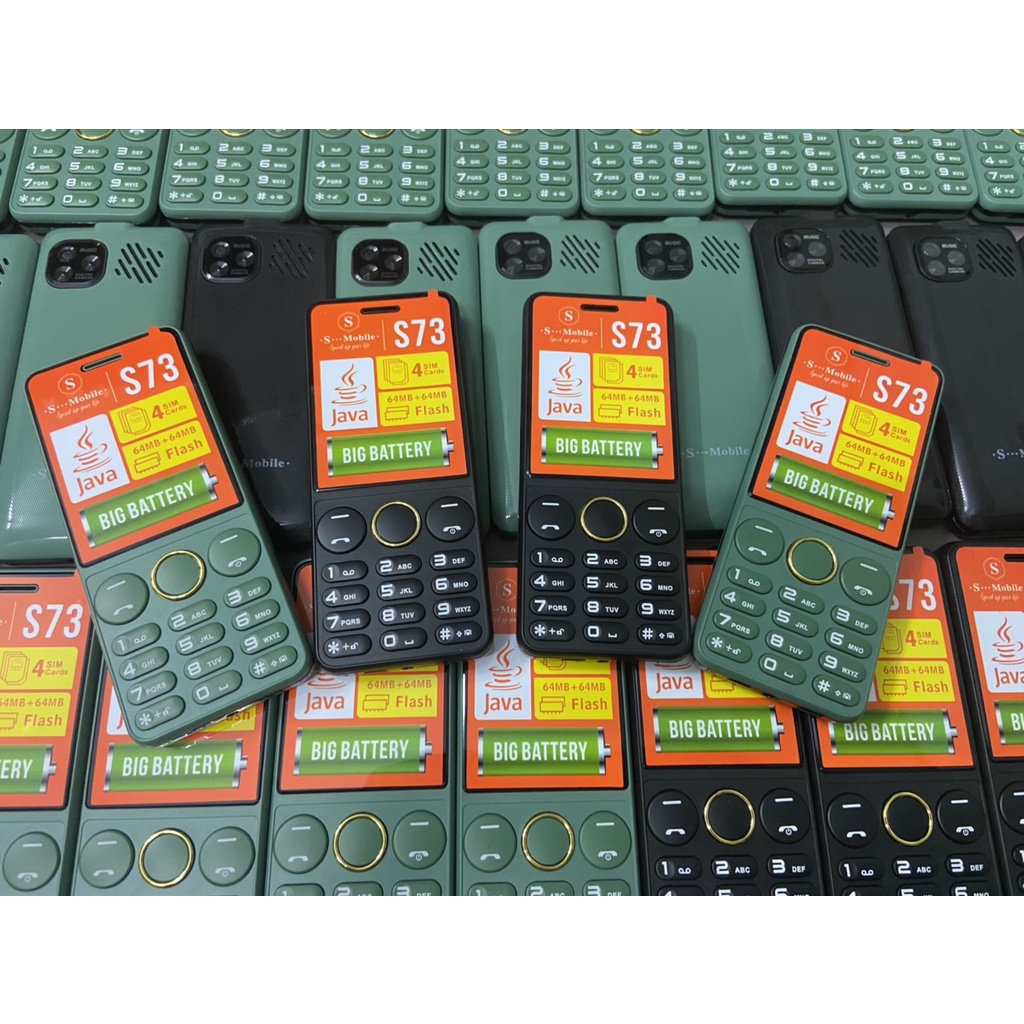 Điện Thoại 4 Sim Loa To Pin Khủng S73