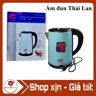 Ấm Đun Siêu Tốc Thái Lan TL304 2 Lớp Chống Nóng - Bình Đun Nước 2.5L Siêu Nhanh Tiết Kiệm Điện