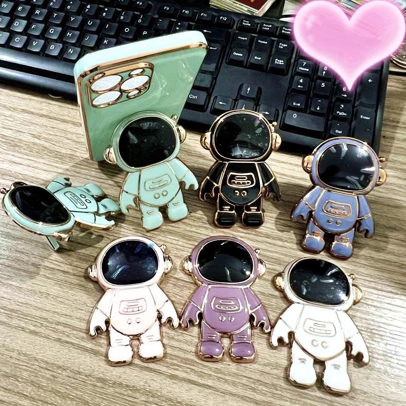 Giá đỡ điện thoại hình phi hành gia thời trang