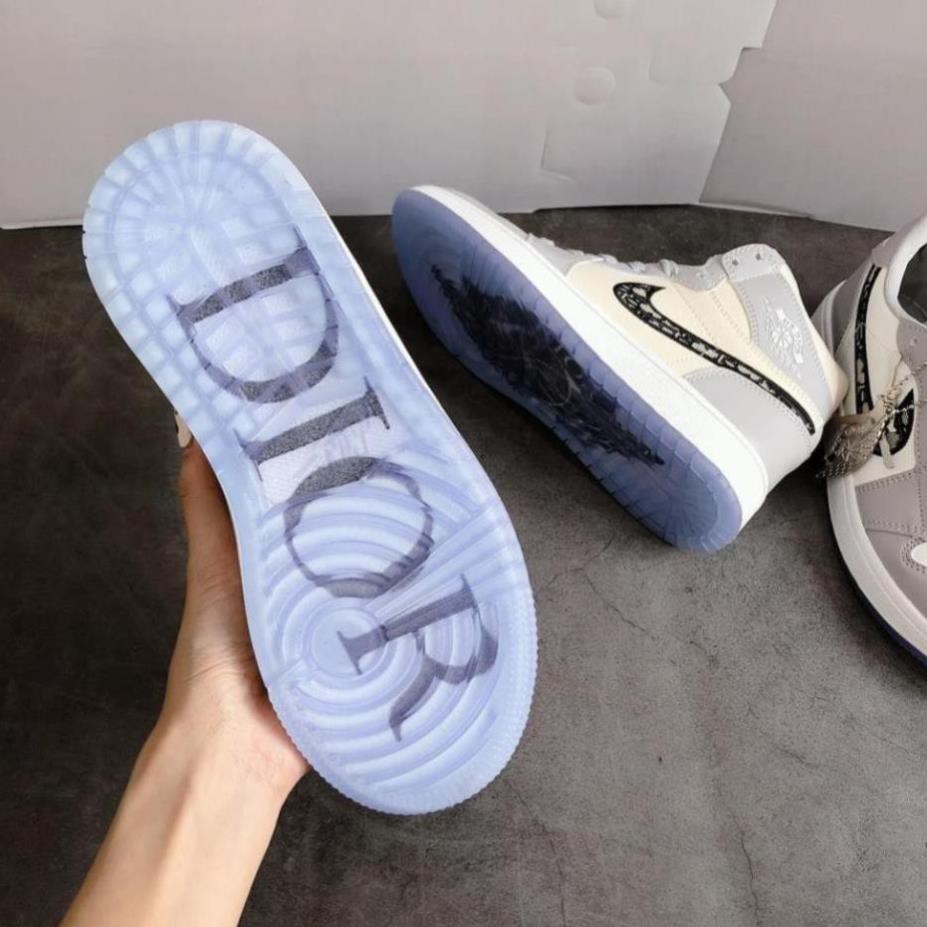 [Mã FAGREEN245 giảm tới 30K đơn 99K] Giày Jordan Dior cổ cao, Jordan Dior cao cổ [Fullbox] | BigBuy360 - bigbuy360.vn