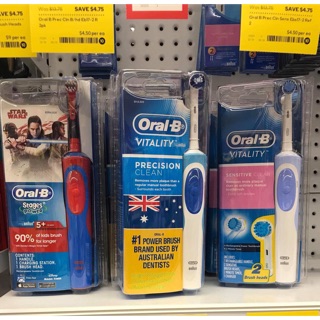 Bàn chải điện Oral-B Úc loại 2 đầu thay