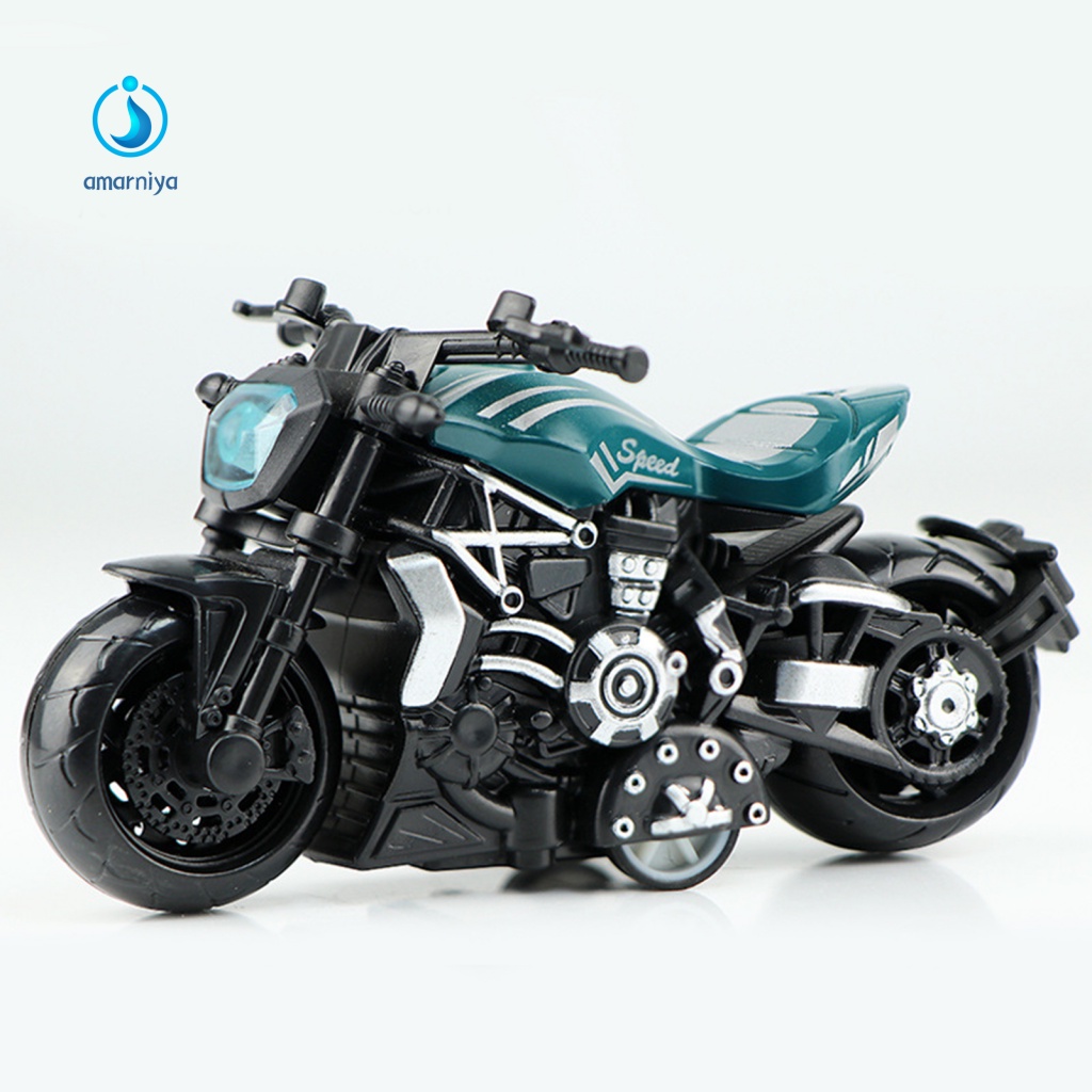 Xe Mô Tô Ducati Đồ Chơi Không Phai Màu Cho Bé Trai