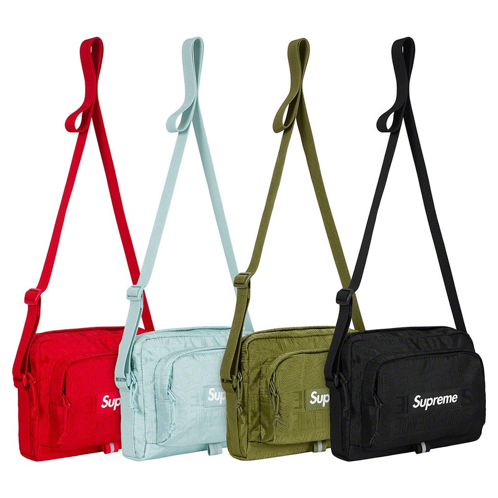 SUPREME BAG - Túi Supreme SS19 (đỏ/đen/xanh) [Mirror Quality]