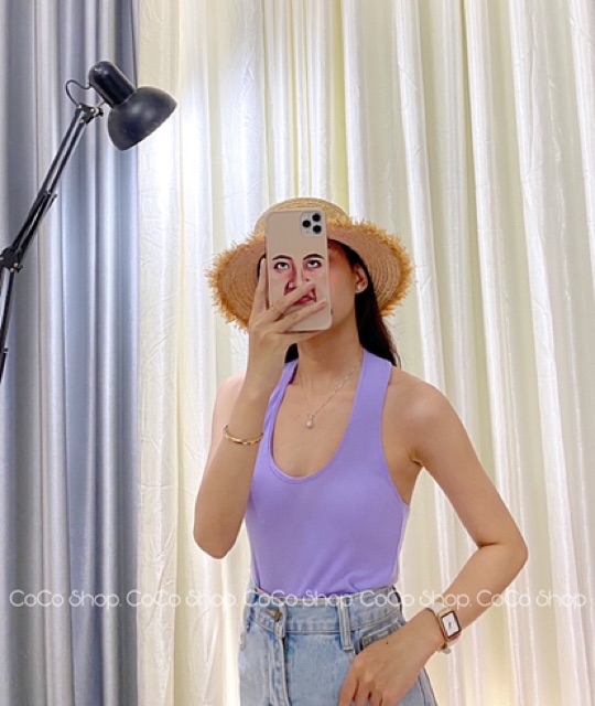 Áo Yếm HOT HIT 6 Màu (CÓ ẢNH THẬT KÈM BẢNG TÊN SHOP) | BigBuy360 - bigbuy360.vn