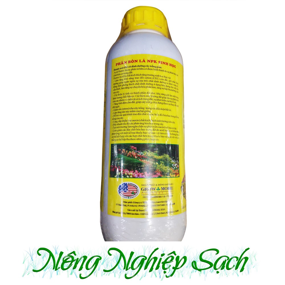 Acid Humic 322 Chai 235ml - Phân bón chuyên dùng cho lan rừng