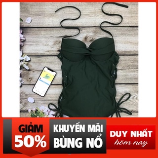 Bikini bộ bơi đồ bơi nữ gọng nâng ngực liền thân dập nút eo EVA GLTNE 2022