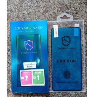 Miếng dán cường lực dẻo Polymer Nano cho Samsung Galaxy S10,S10 Plus