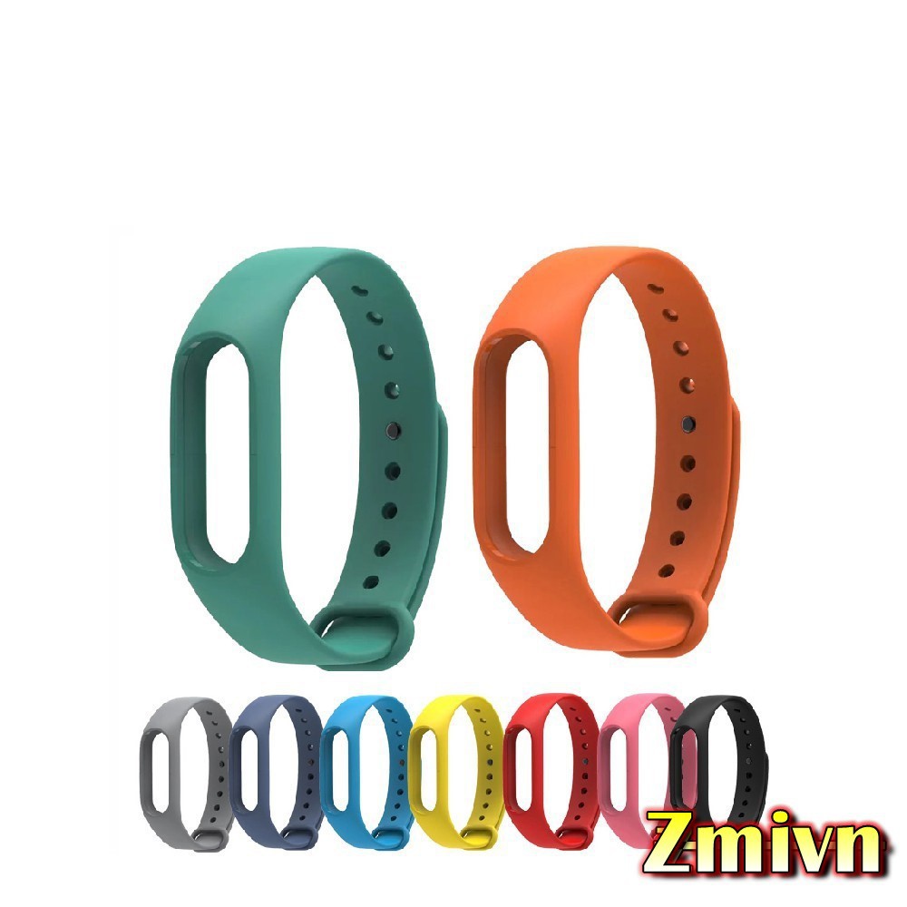 Dây đeo silicon Xiaomi Miband 2 chính hãng mijobs