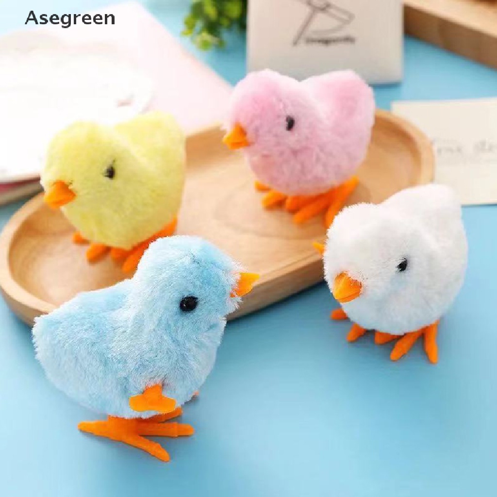 Đồ chơi hình gà con mềm mại có dây cót vui nhộn cho mèo cưng