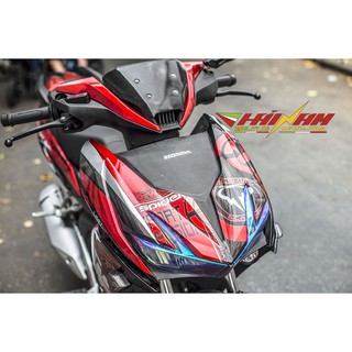 Tem Trùm Winner X Đỏ Bạc Đen Shadow
