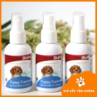 Xịt Dạy Chó Đi Vệ Sinh Đúng Chỗ Bioline 50ml - PET&JOI