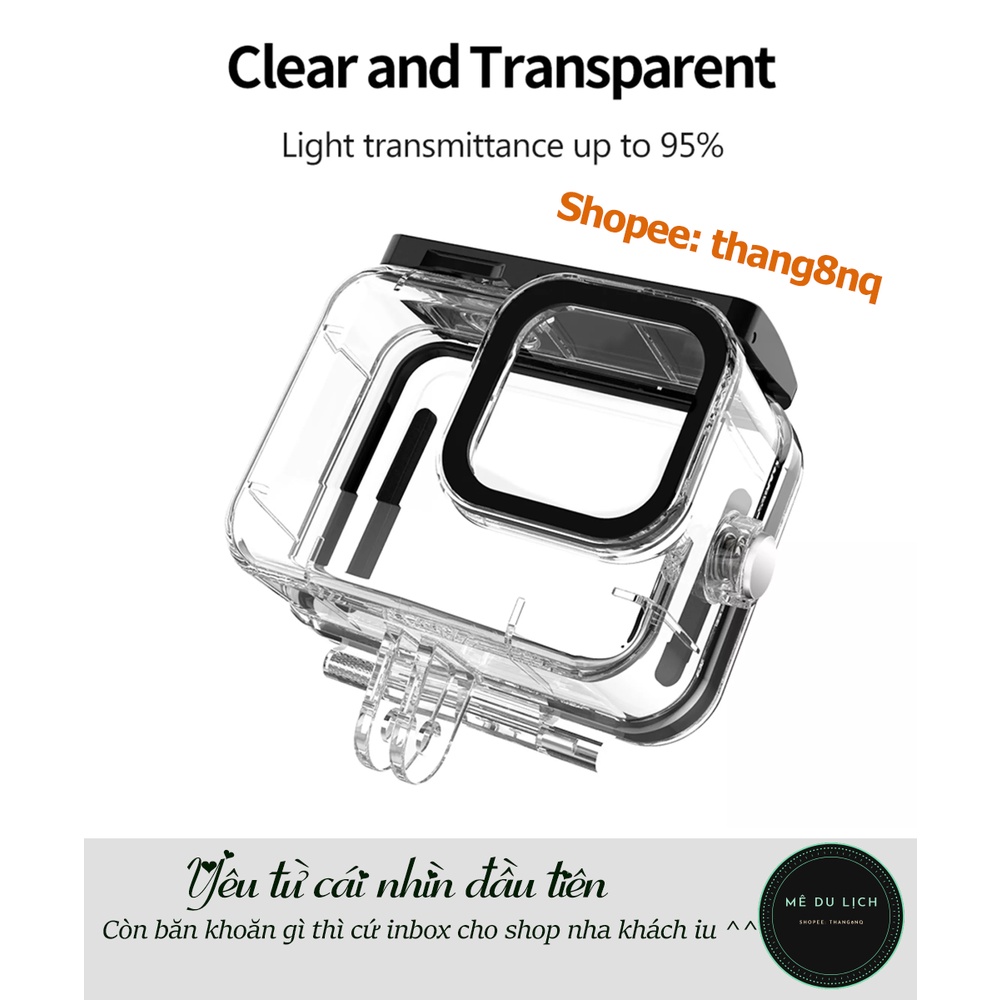 Case chống nước gopro 9, thương hiệu Telesin | BigBuy360 - bigbuy360.vn