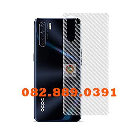 Miếng dán mặt lưng skin carbon Oppo F15