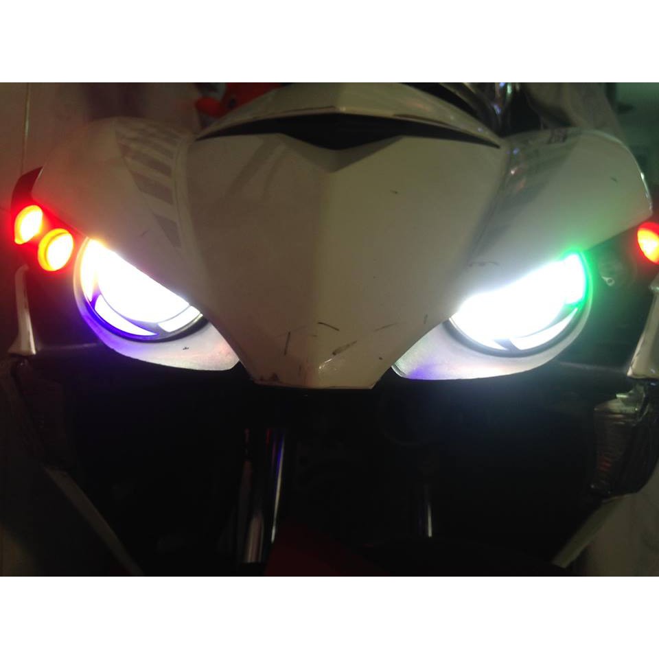 ĐÈN LED MẮT CÚ RAINBOW 7 MÀU FOR EXCITER 150