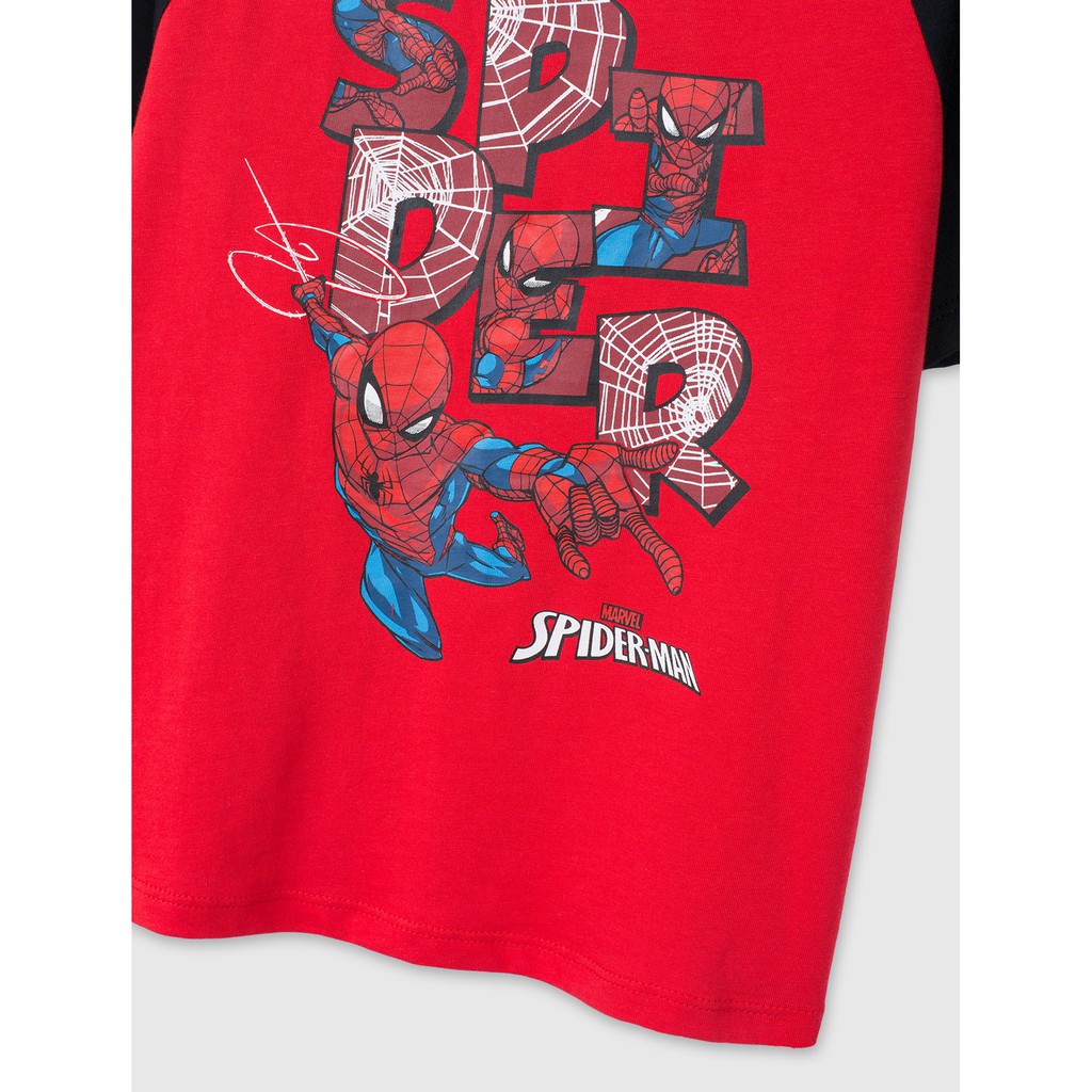 Áo phông bé trai cotton USA in hình spiderman 2TS21S023 Canifa