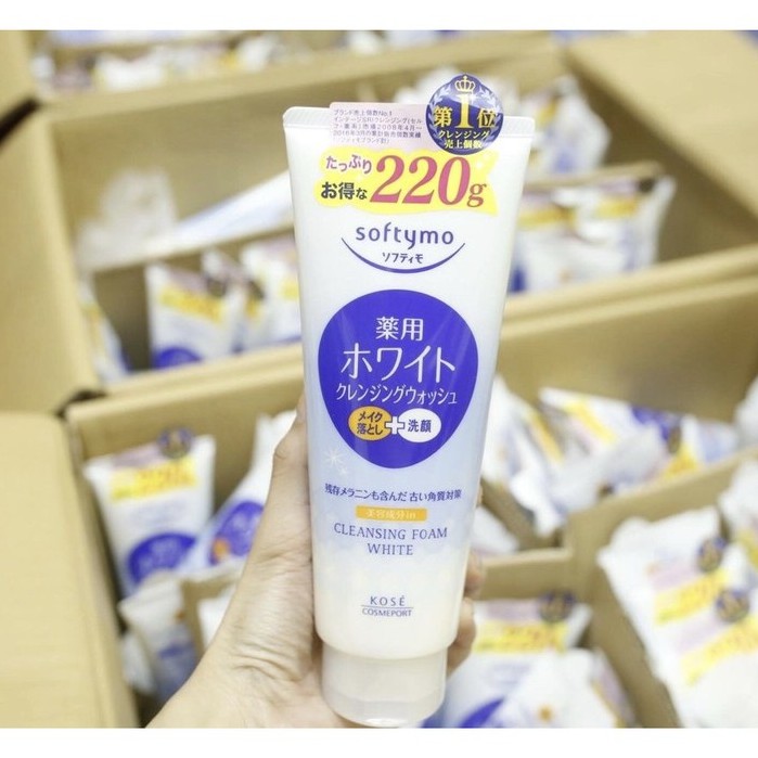 ❤ [MẪU MỚI 220g] Sữa rửa mặt Kose Softymo 220g Nội Địa Nhật | BigBuy360 - bigbuy360.vn