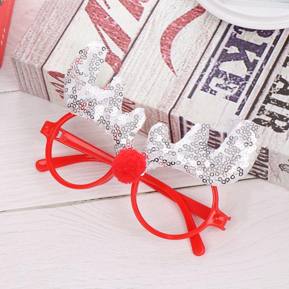 Xiantin 1 Gọng Kính Bằng Nhựa Hình Tuần Lộc Giáng Sinh Thời Trang