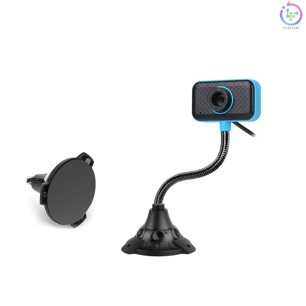 Webcam Usb Hd 480p Độ Phân Giải Cao 30fps Giảm Tiếng Ồn Kèm Micro Tiện Dụng Cho Máy Tính