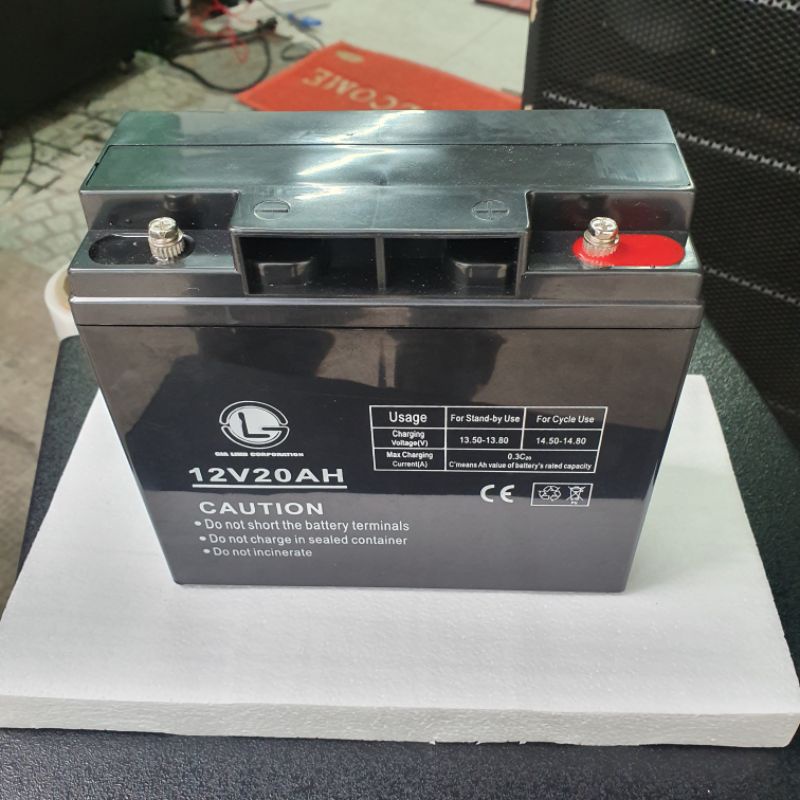 Bình Ác Quy 12V 20A và 12V 14A Dùng Cho Loa Kéo 4 Tấc Đôi 6H Hát Liên Tục Trâu Nhất Tầm Giá