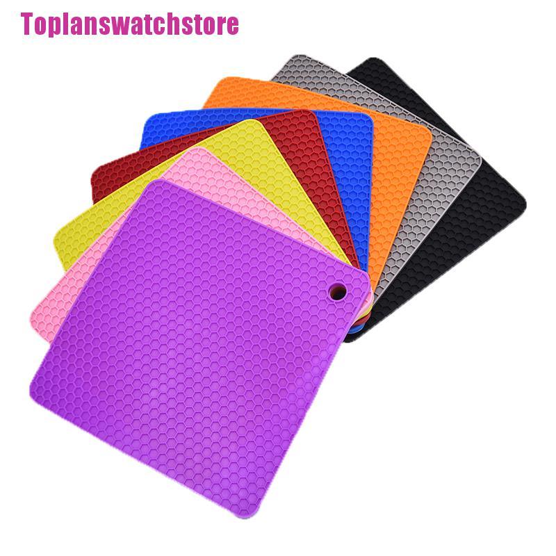 Đế Lót Nồi Bằng Silicone Cách Nhiệt Chống Trượt