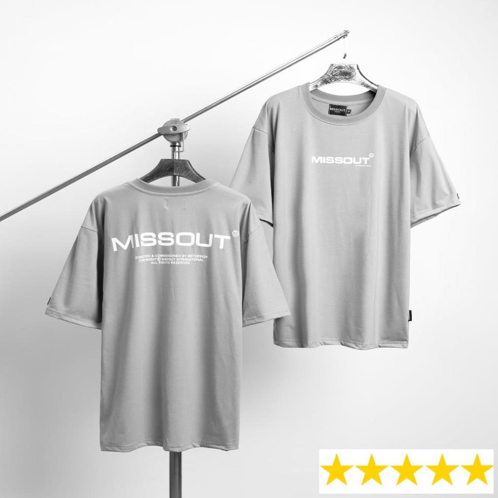 Áo thun Missout basic ss5 nam nữ full tag áo thun tay lỡ nam nữ miss out ss5 freeship FULL TAG