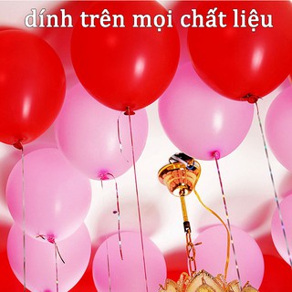 Cuộn 100 miếng băng dính bóng trang trí