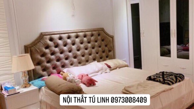 Giường ngủ Châu âu 00 ( nhắn tin báo giá từng kích thước )