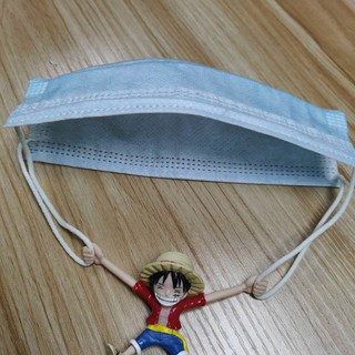Quai dây đeo khẩu trang Móc đeo khẩu trang hai đầu tránh đau tai hình nhân vật Luffy hoạt hình One Piece
