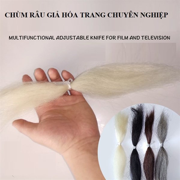 Chùm Râu Giả Hóa Trang Chuyên Nghiệp