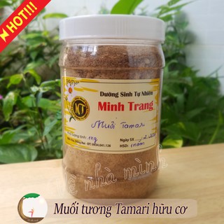 MUỐI TAMARI HỮU CƠ TỰ NHIÊN ( Muối tương tỏi lâu năm thực dưỡng )
