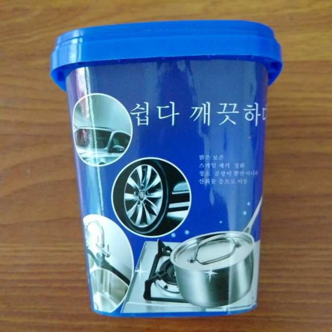 KEM TẨY RỬA XOONG NỒI 💥 MIỄN PHÍ GIAO HÀNG 💥 TẨY RỬA XOONG NỒI HÀN QUỐC 500G ĐÁNH BÓNG LÀM SẠCH XOONG NỒI