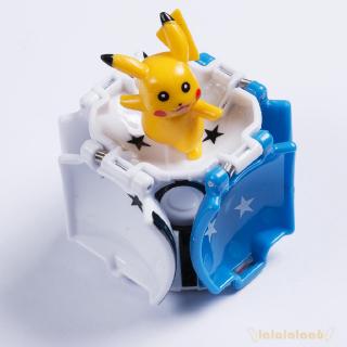 ◕Ω◕Pokemon Pokeball Pop-up Hoạt Hình Nhựa BALL Pikachu Quái Vật Đồ Chơi Trẻ Em Quà Tặng