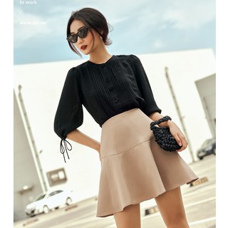 OLV - Chân váy Beige Line Skirt