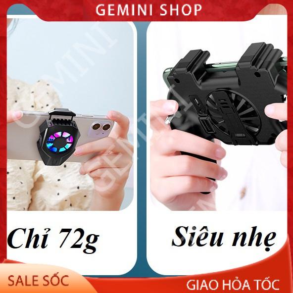 Quạt tản nhiệt gaming SÒ LẠNH siêu mát Memo L-01 cho điện thoại GEMINI SHOP