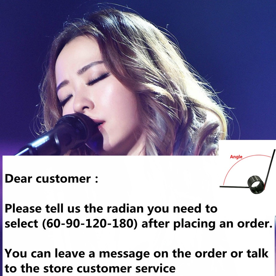 Mô Men Xoắn Lò Xo Đường Kính 1.5mm 9~16mm 65Mn 60 / 90 / 120 Độ Chuyên Dụng