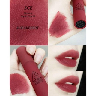 Son 3ce Blurring Liquid Lip #Bearberry mận chín