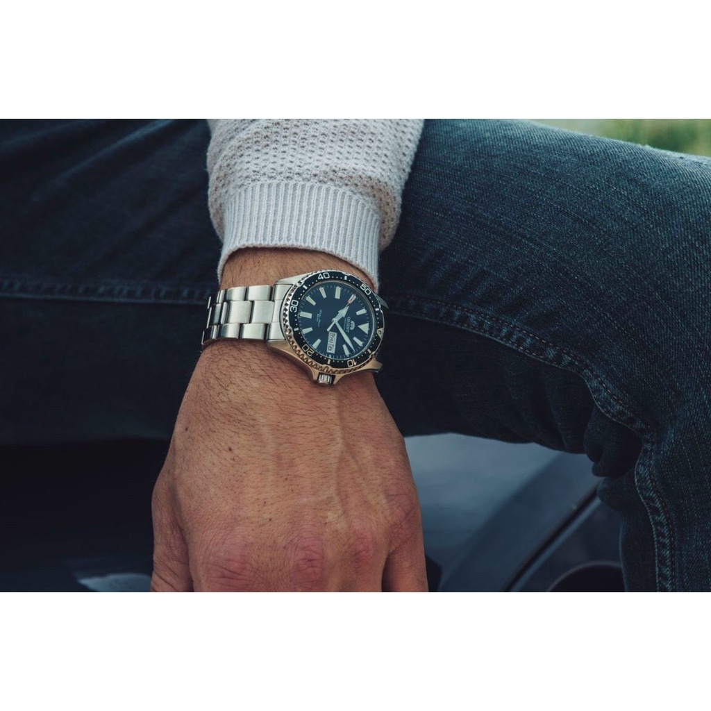 Đồng Hồ Nam 0rient Viền Xoay Dây Đúc | BigBuy360 - bigbuy360.vn